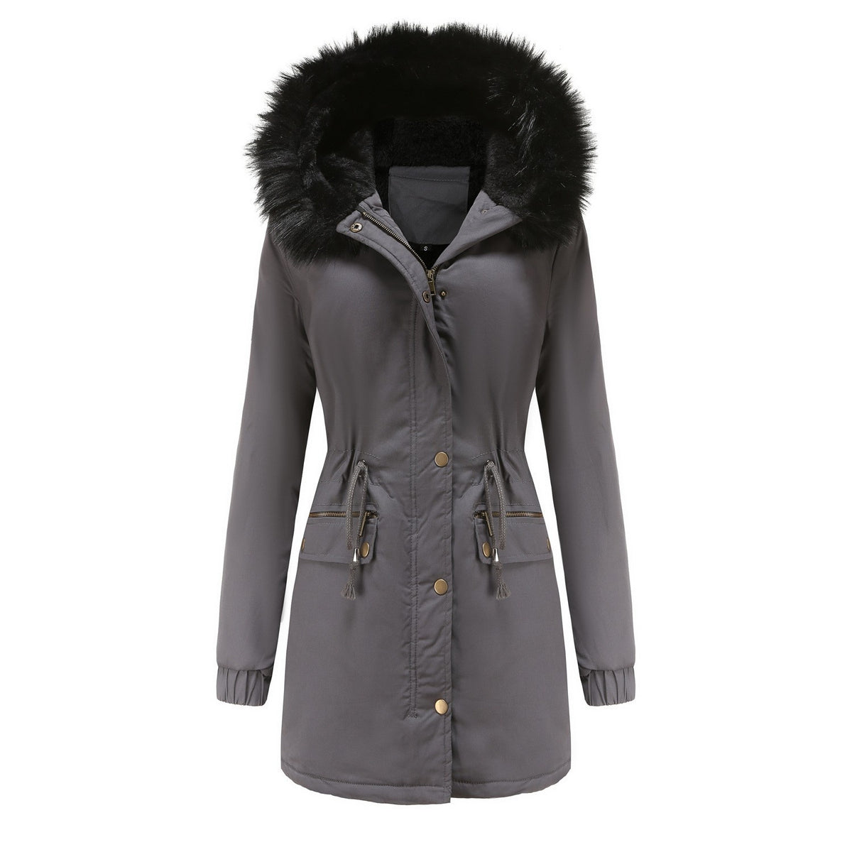 Women's Plush-Lined Hooded Parka (photo 7)