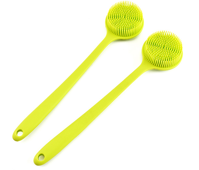 Silicone Back Scrubber with Long Handle (photo 7)