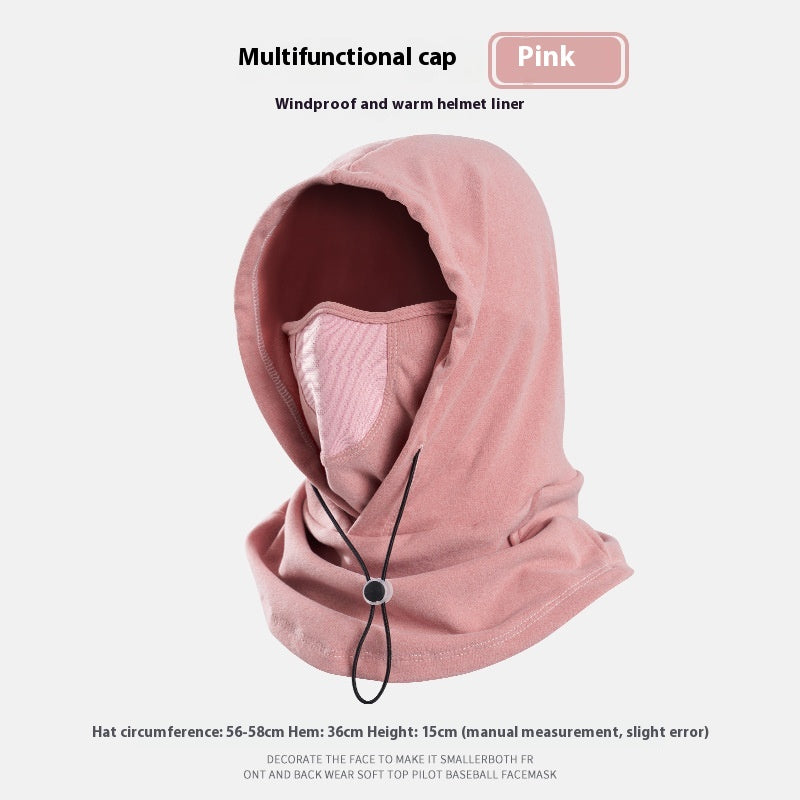 Winter Fleece Balaclava Hood and Neck Warmer (photo 12)