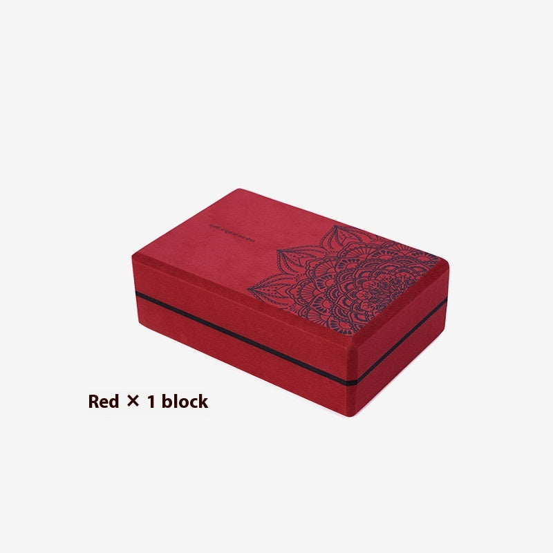 High-Density EVA Foam Yoga Block - Red (photo 7)
