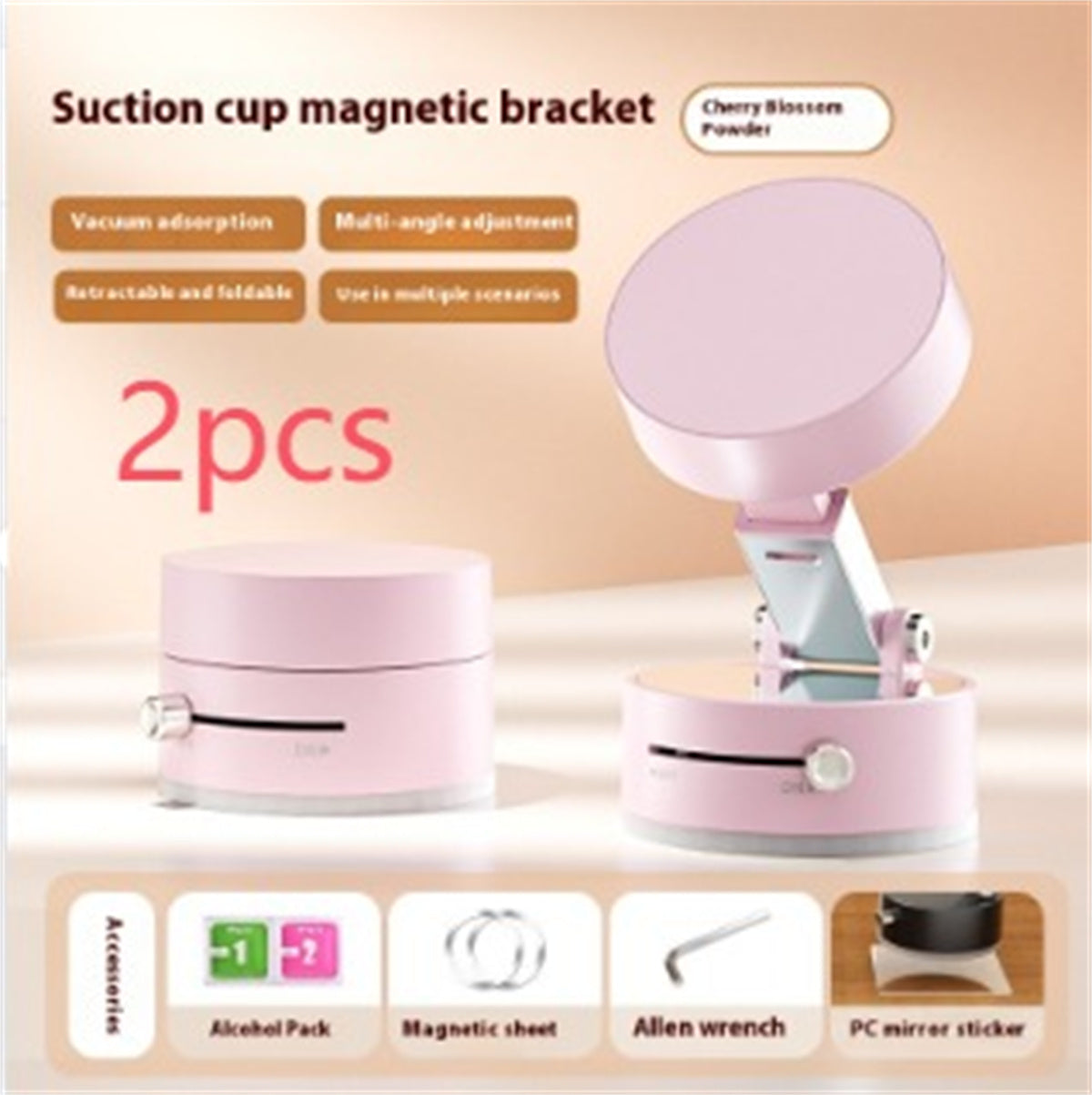 Foldable Magnetic Suction Cup Phone Holder (photo 11)