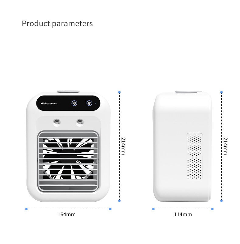 Portable USB Evaporative Air Cooler with Water Tank (photo 8)