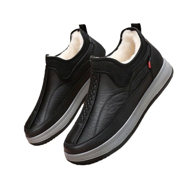 Men's Fleece-Lined Platform Snow Ankle Boots (photo 9)