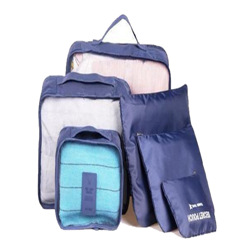 6-Piece Travel Packing Cube Set with Mesh Panels (photo 8)