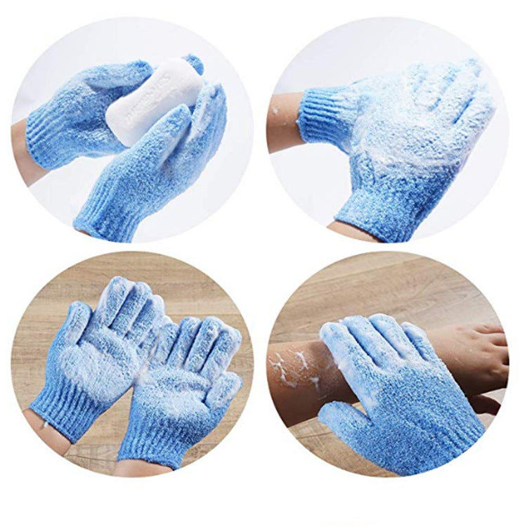 Exfoliating Bath Gloves, Nylon (photo 3)