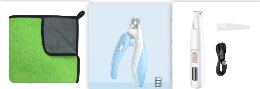 Cordless Dog Paw Trimmer with LED Light and Display (photo 18)