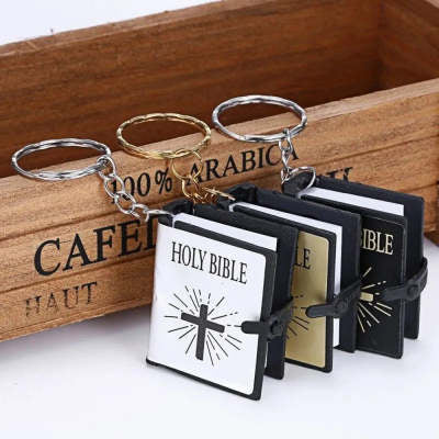 Cross Bible Verse Pendant Necklace (photo 14)