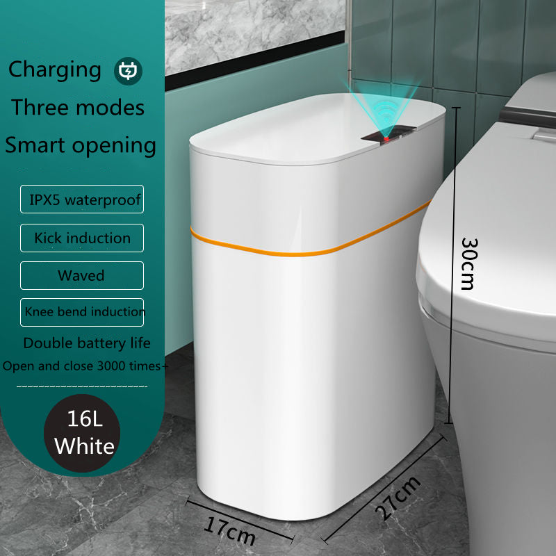 Motion Sensor Trash Can with Lid, 11 to 24 L (photo 38)