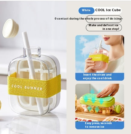 Quick Ice Cup Mold with Straw, 500 or 800 ml (photo 16)
