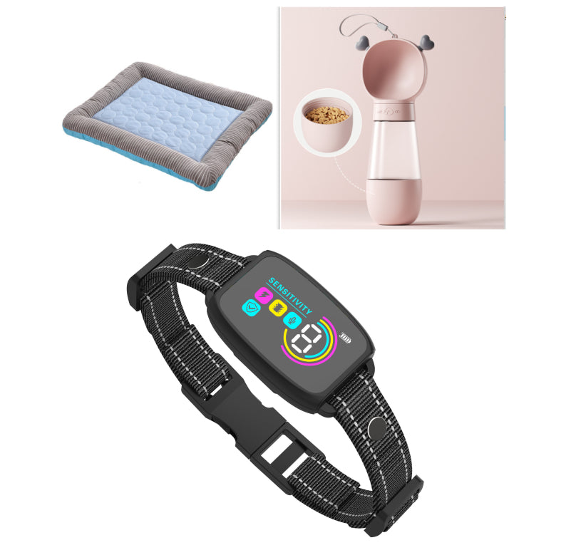 Rechargeable Bark Control Collar with Digital Display (photo 10)