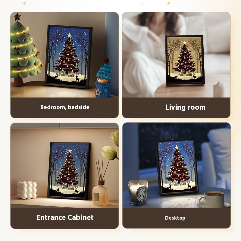 Light-Up Christmas Tree Picture with Bluetooth Speaker (photo 5)