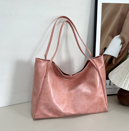 Large Soft PU Shoulder Bag (photo 14)