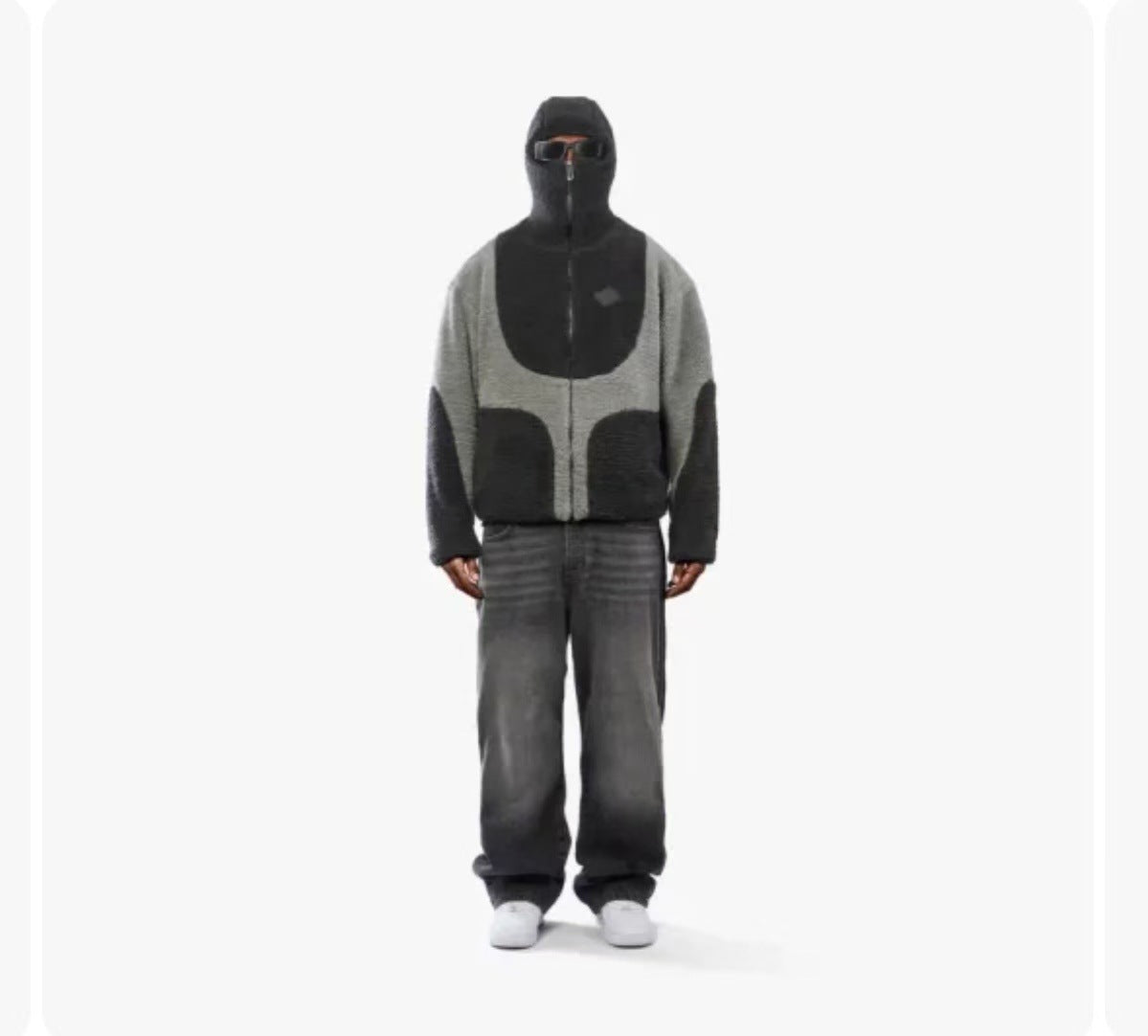 Men's Sherpa Hooded Zip-Up Jacket (photo 6)