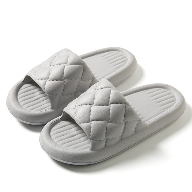Rhombus Pattern EVA House Slippers (photo 12)