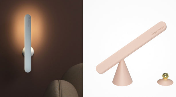 Geometric Magnetic Touch Lamp for Desk or Wall (photo 13)