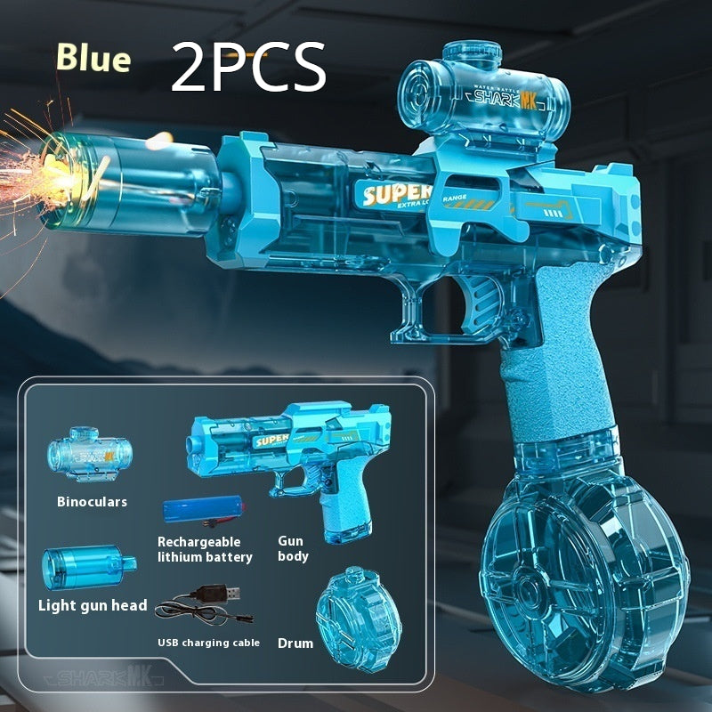 Electric Water Blaster Toy with LED Lights, Rechargeable (photo 16)
