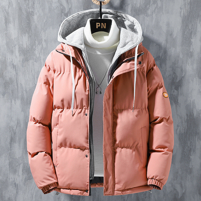 Men's Hooded Padded Winter Jacket (photo 10)