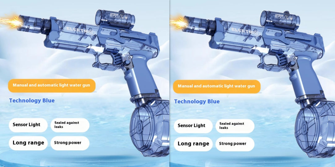 Electric Water Blaster Toy with Light, USB Rechargeable (photo 18)