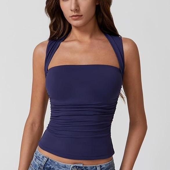 Women's Square-Neck Slim Tank Top (photo 18)