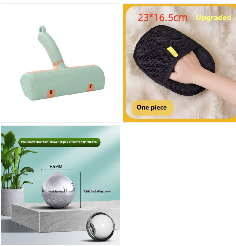 Reusable Pet Hair Remover Brush for Carpet and Furniture (photo 14)