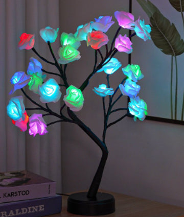 USB LED Rose Tree Table Lamp (photo 13)