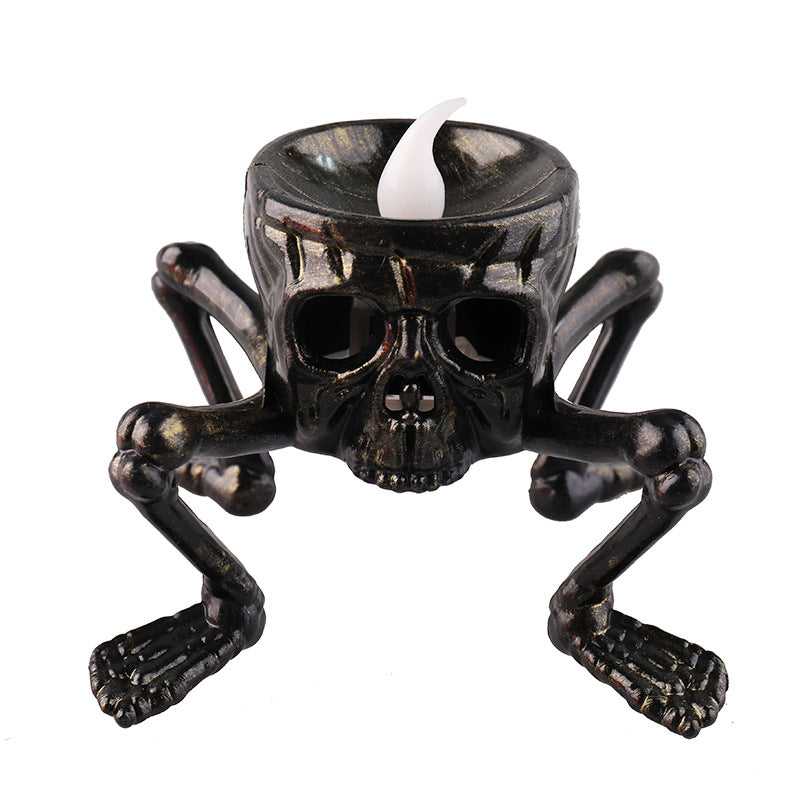 Halloween Skull and Finger LED Candle Lantern (photo 7)