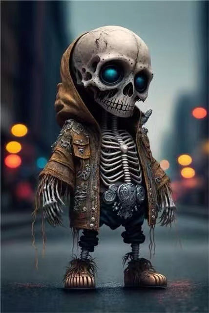 Resin Skeleton Figurine (photo 5)
