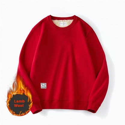 Men's Fleece Crewneck Pullover Sweatshirt (photo 8)