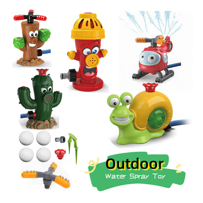Cartoon Garden Water Sprinkler Toy