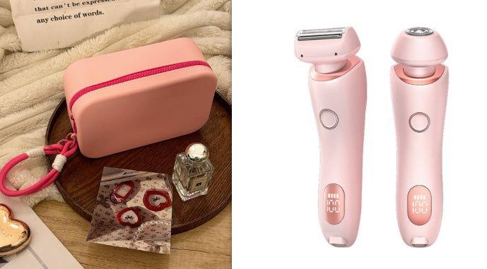 2-in-1 Women's Rechargeable Shaver and Trimmer (photo 17)
