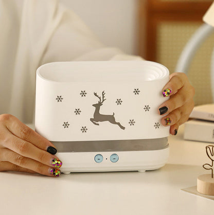 Reindeer Flame Effect Humidifier and Aroma Diffuser, USB (photo 7)