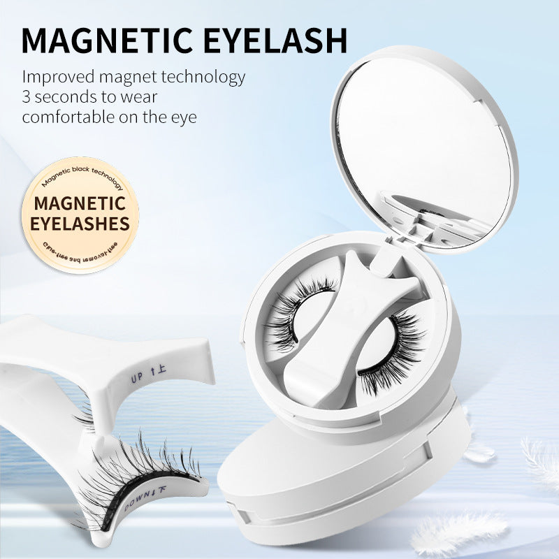 Magnetic False Eyelashes with Applicator and Case (photo 2)