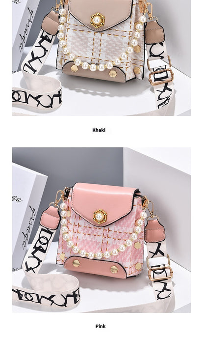 Mini Crossbody Phone Bag with Pearl Chain (photo 26)