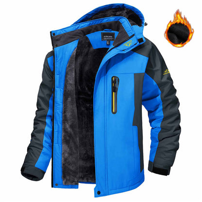 Men's Fleece-Lined Hooded Parka Jacket (photo 14)
