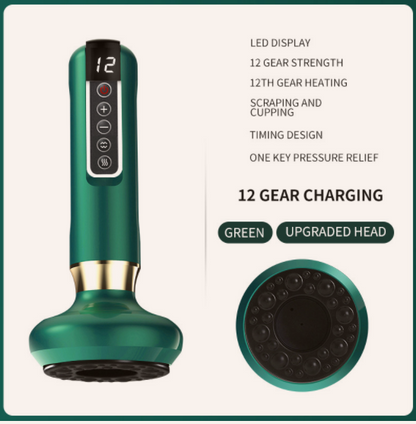 Electric Cupping and Gua Sha Body Massager, Rechargeable (photo 5)