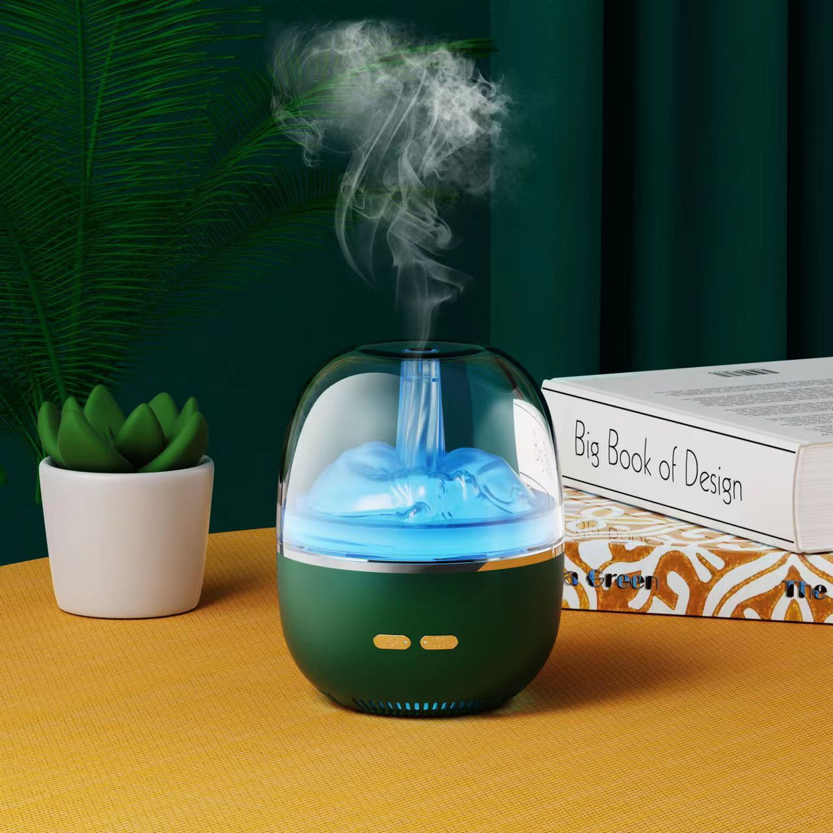 Ultrasonic Mini Humidifier with Color-Changing Light, USB (photo 8)