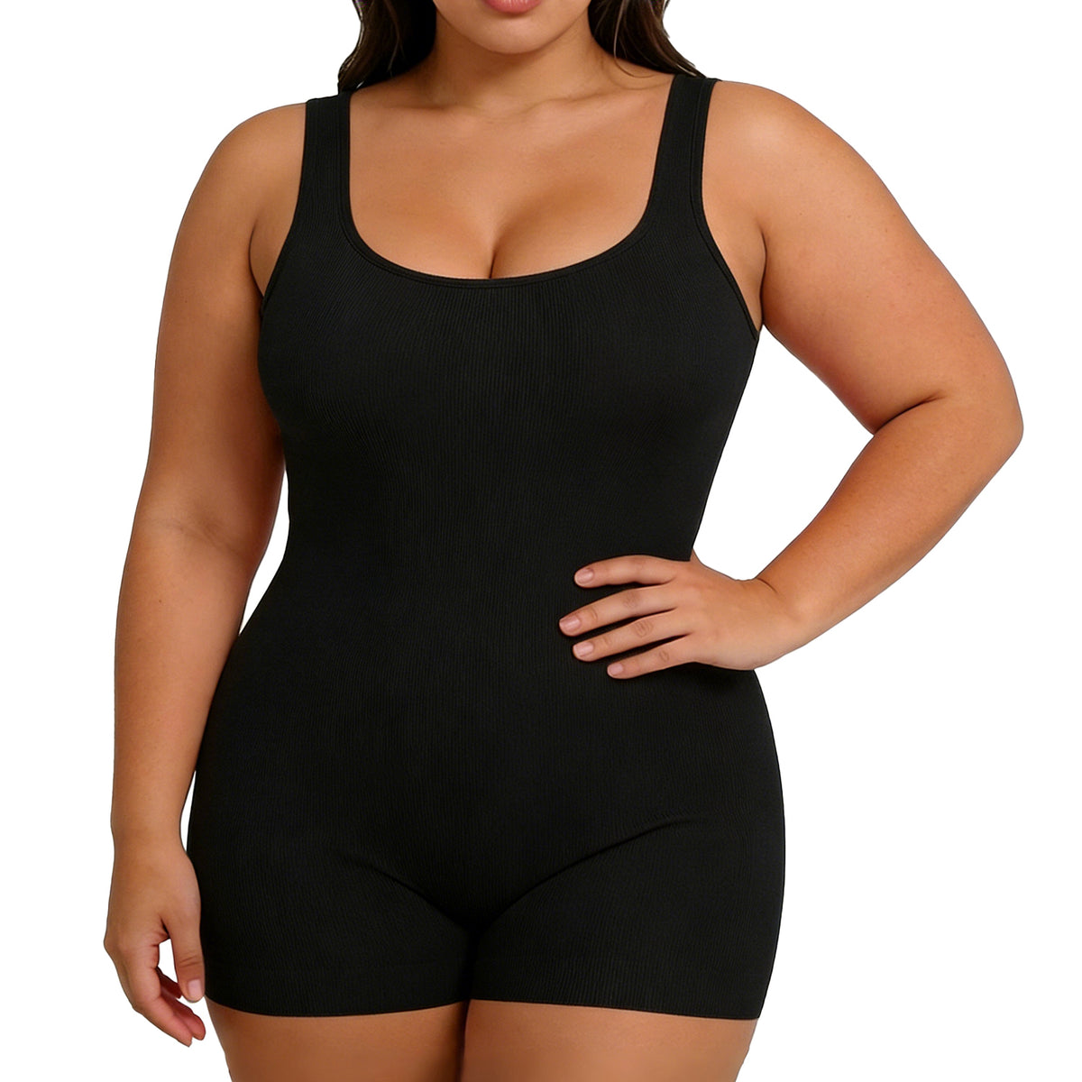 Women's Shapewear Bodysuit with Anti-Slip Bands (photo 12)