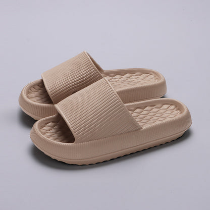 Rhombus Stripe EVA Slippers (photo 14)