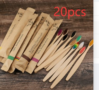 Bamboo Toothbrushes with Soft Bristles (photo 26)