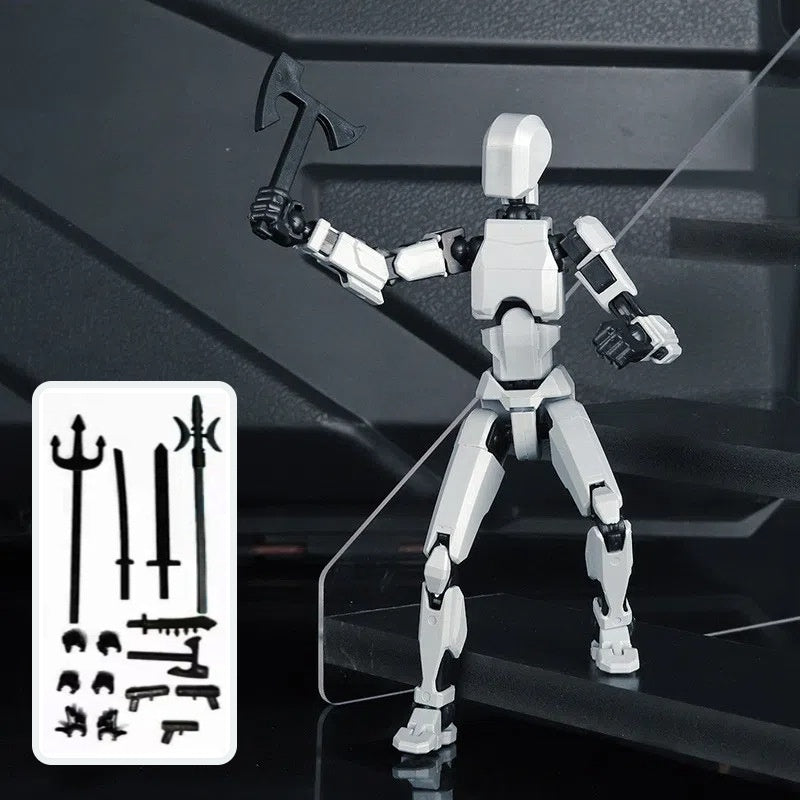 3D-Printed Articulated Robot Figure (photo 21)