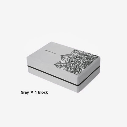 High-Density EVA Foam Yoga Block - Gray (photo 4)
