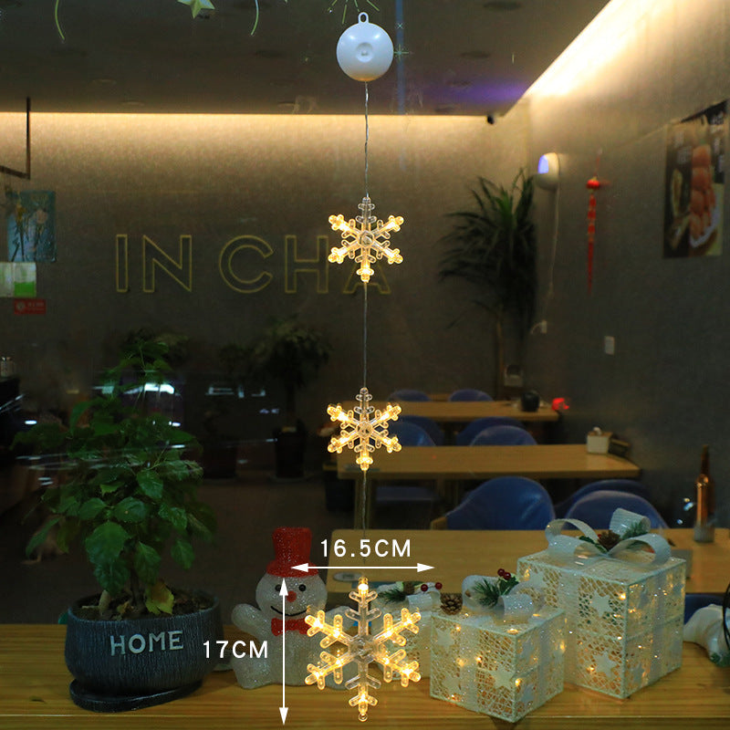 Christmas LED Window Suction Cup Lights, 3 Pcs (photo 9)