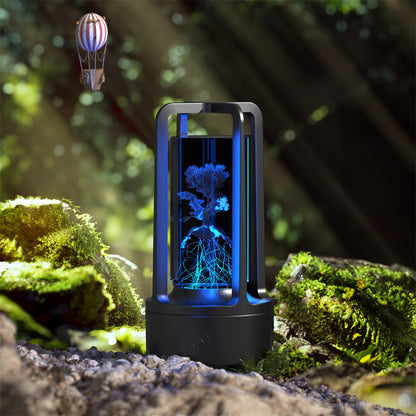 Acrylic or Crystal Night Lamp with Bluetooth Speaker (photo 27)