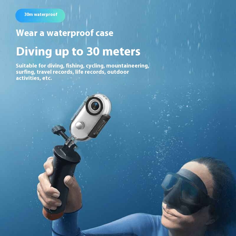 Mini Thumb-Size Action Camera with Magnetic Mount (photo 3)