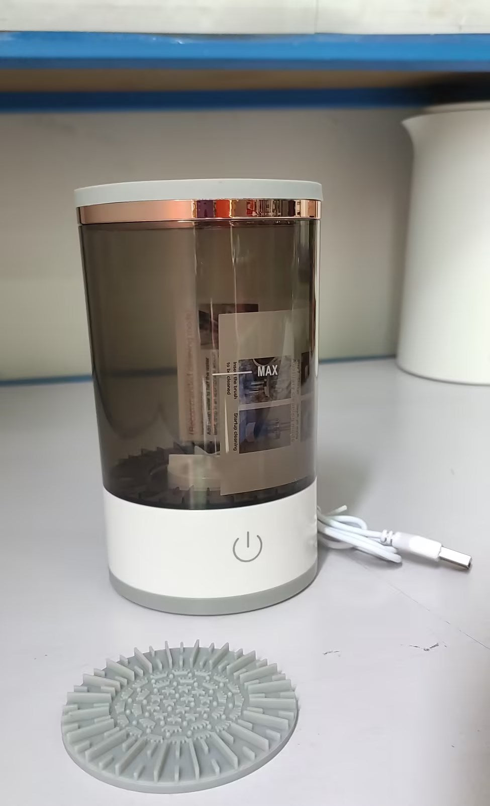USB Electric Makeup Brush Cleaner (photo 13)