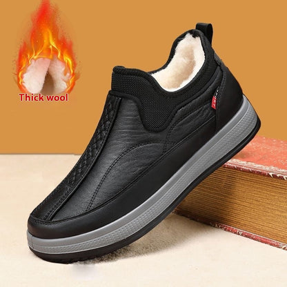 Men's Fleece-Lined Platform Snow Ankle Boots (photo 8)