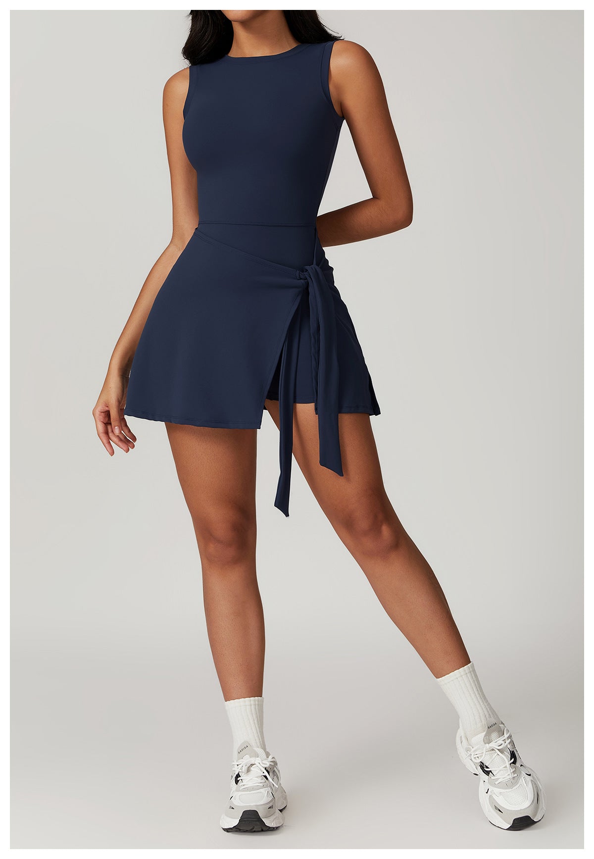 Women's Backless Sleeveless Yoga Romper (photo 12)