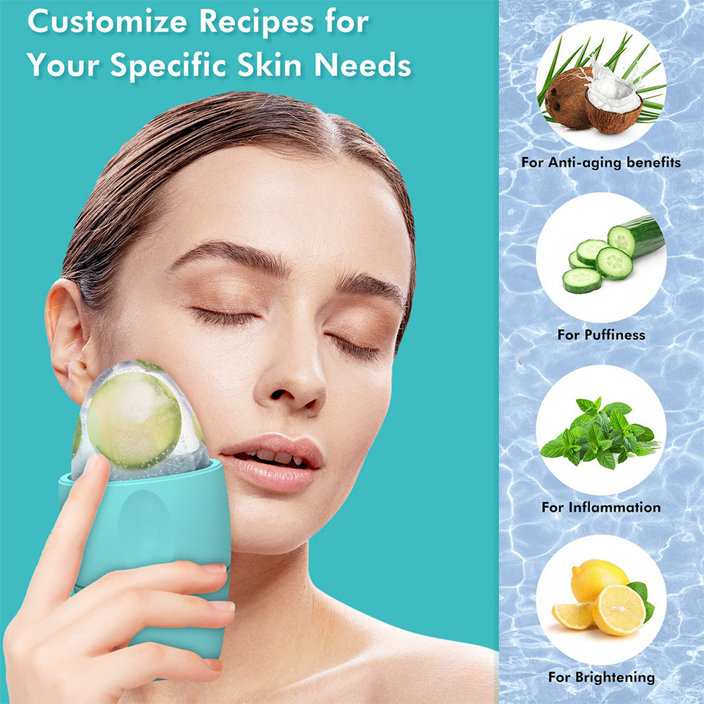 Silicone Face Ice Roller Mold (photo 3)