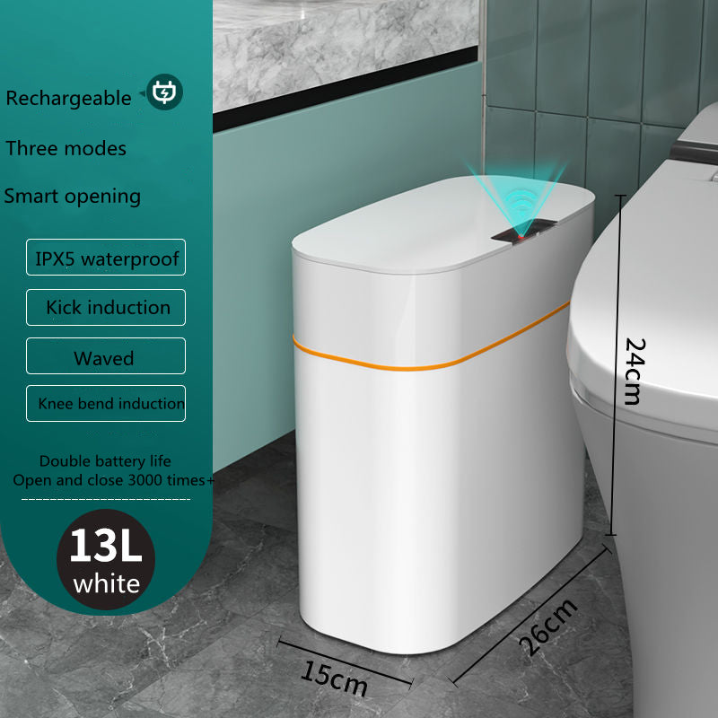 Motion Sensor Trash Can with Lid, 11 to 24 L (photo 15)