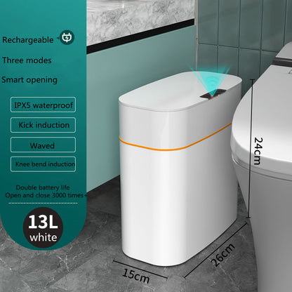 Motion Sensor Trash Can with Lid, 11 to 24 L (photo 37)